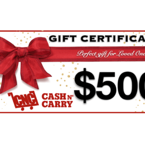 Gift Certificate $500